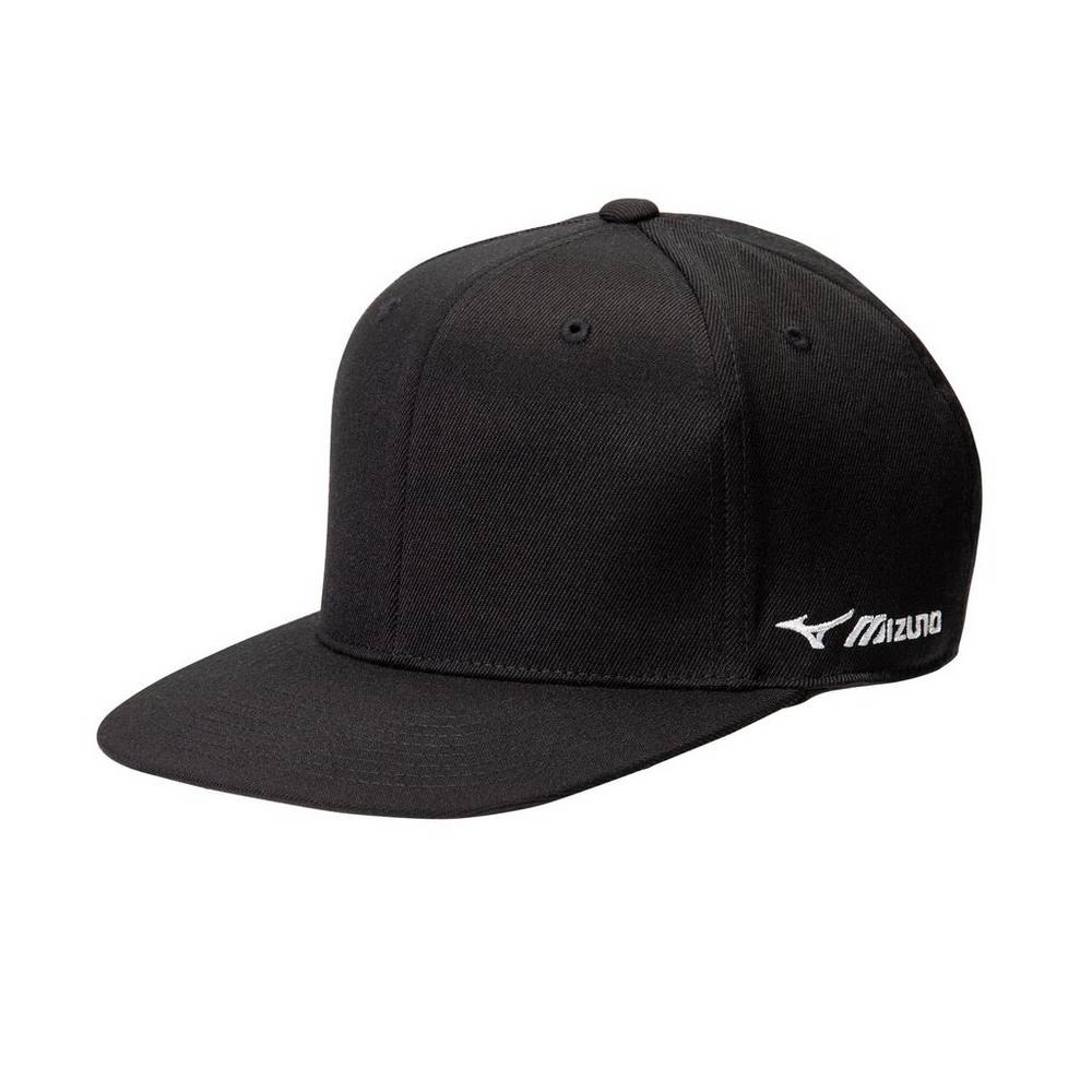 Mizuno Men's Team Snapback Hat Black (370274-PTH)